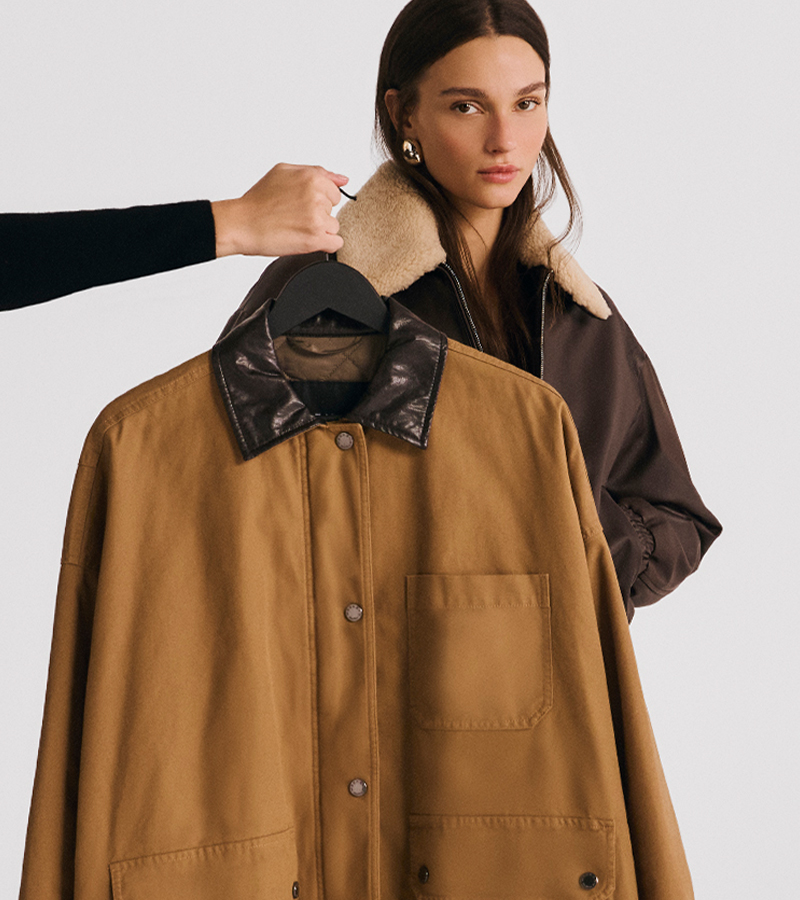 Veste matelassée en toile