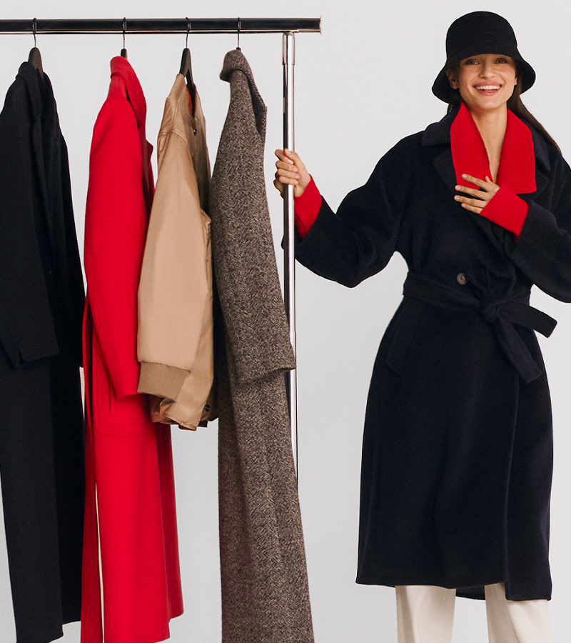 Trench-coat en double face